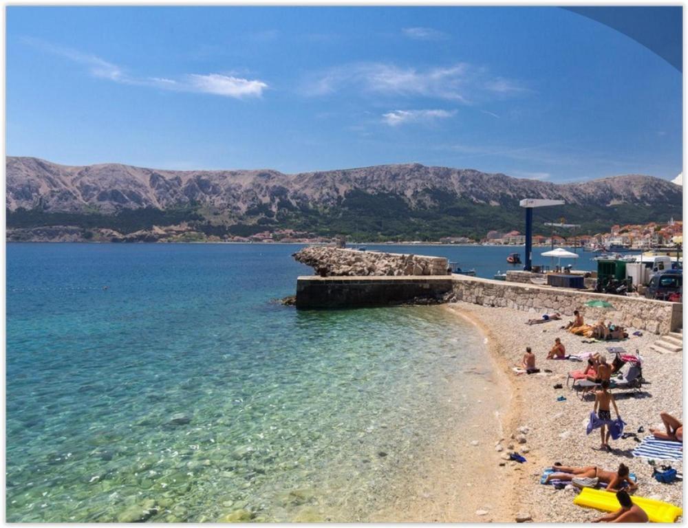 Beach Villa Baska Exteriér fotografie